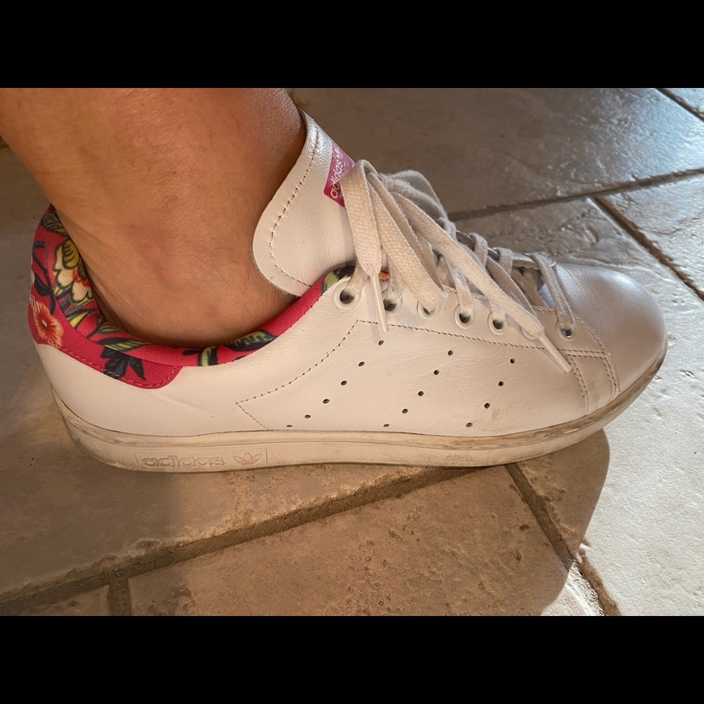White sneakers